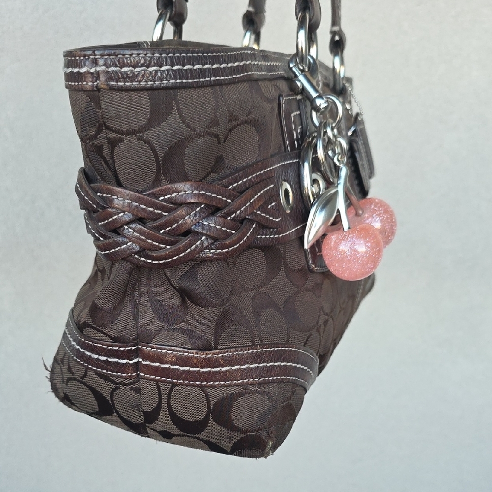 Coach Rare Vintage Braided Buckle Bag - Picture 2 of 14